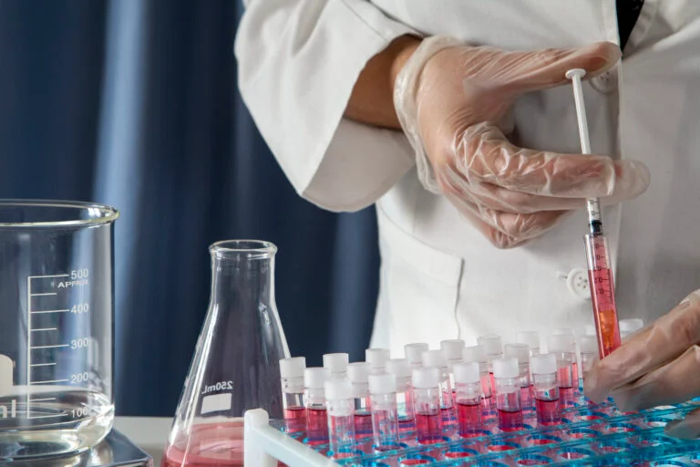 peptides at laboratory